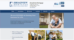 Desktop Screenshot of broadviewmortgage.com